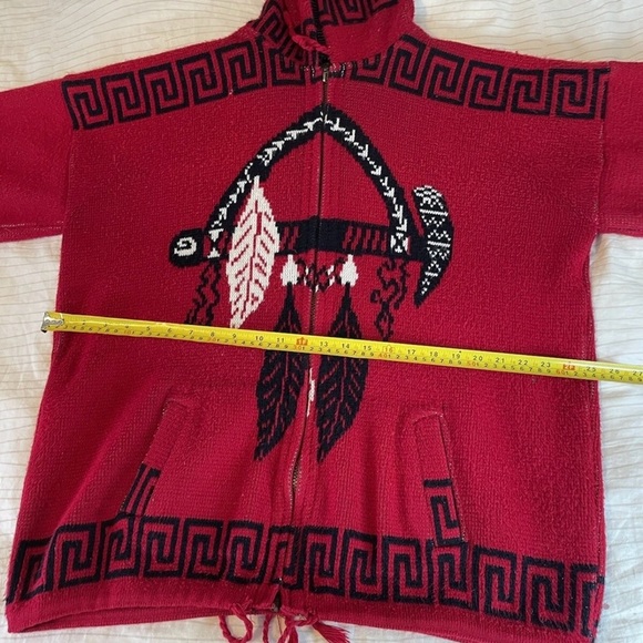 Vintage Tejidos Ruminahui Sweater - Indigenous Print - Wool - Men’s Size XL - Picture 12 of 12